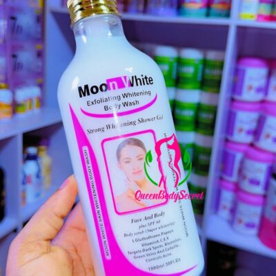 Moon white shower gel