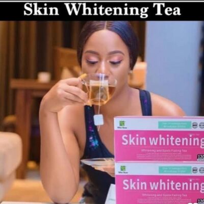 Skin whitening tea