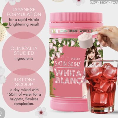 Satinskinz white blanc