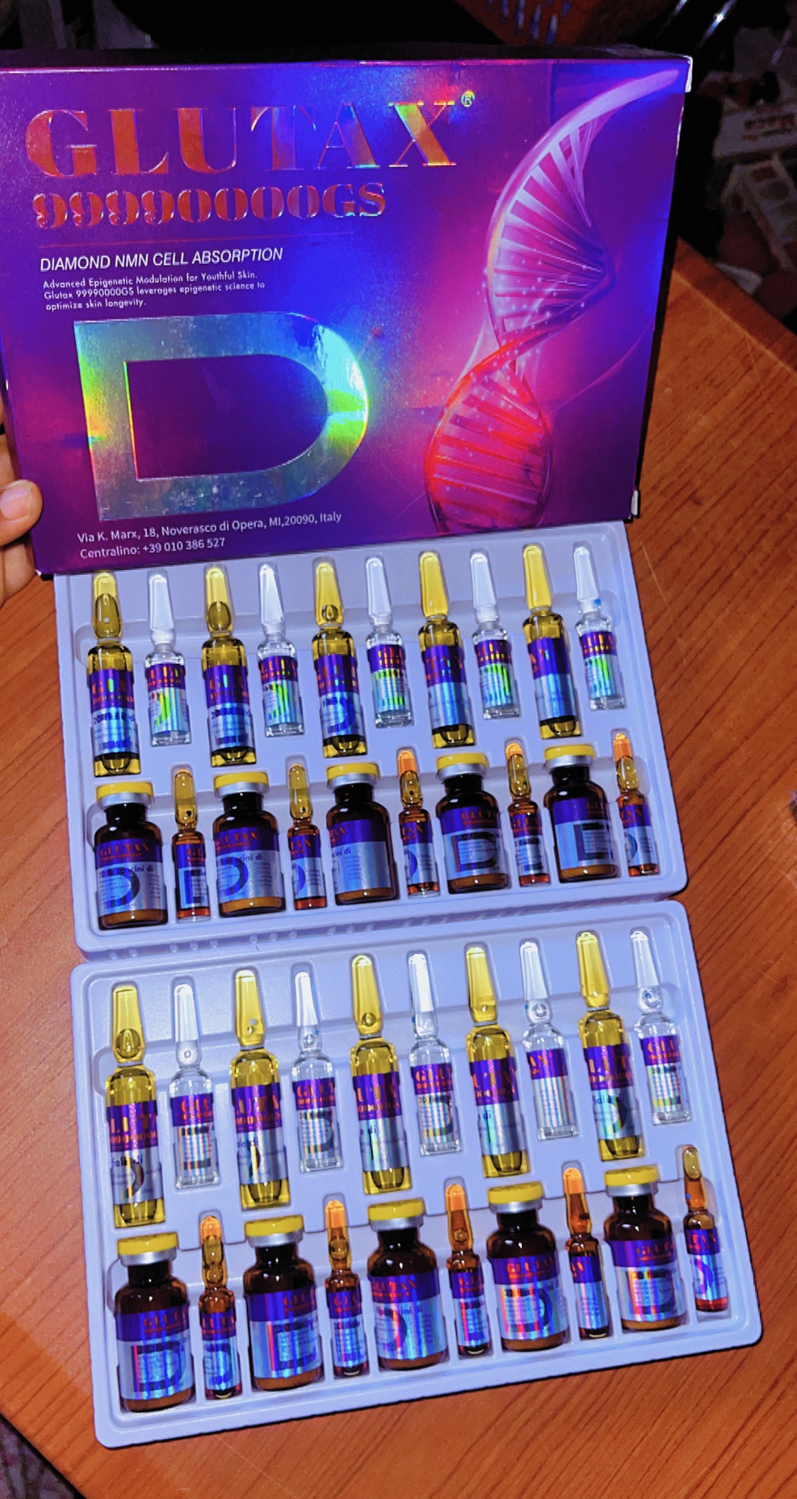 Glutax 99990000gs injection