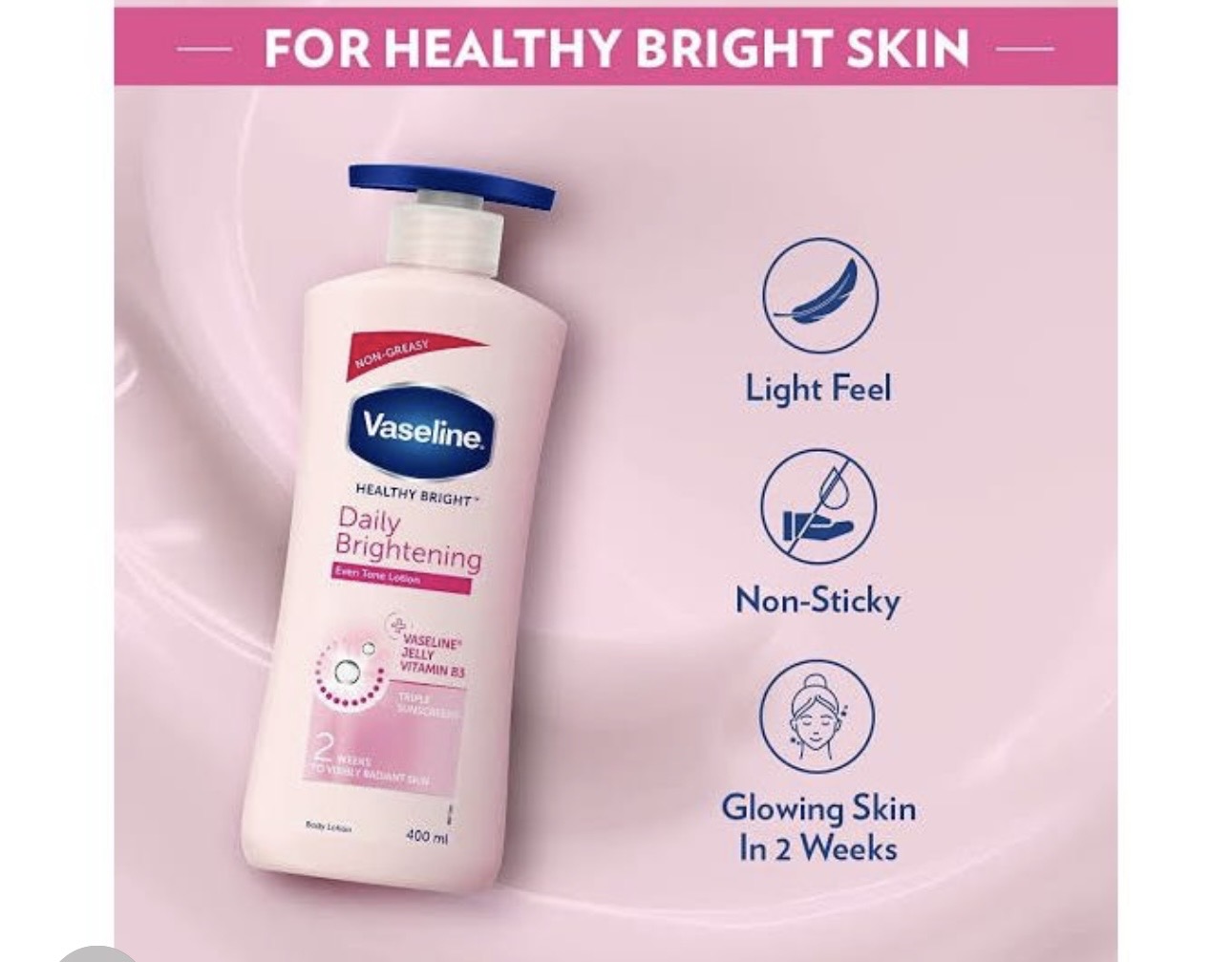 Vaseline daily brightening