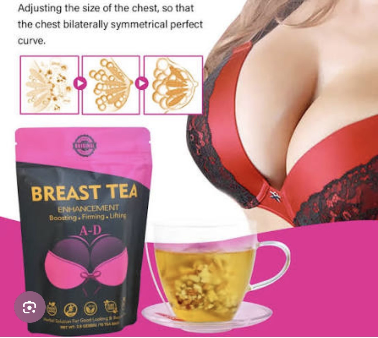 Breast enhancement tea