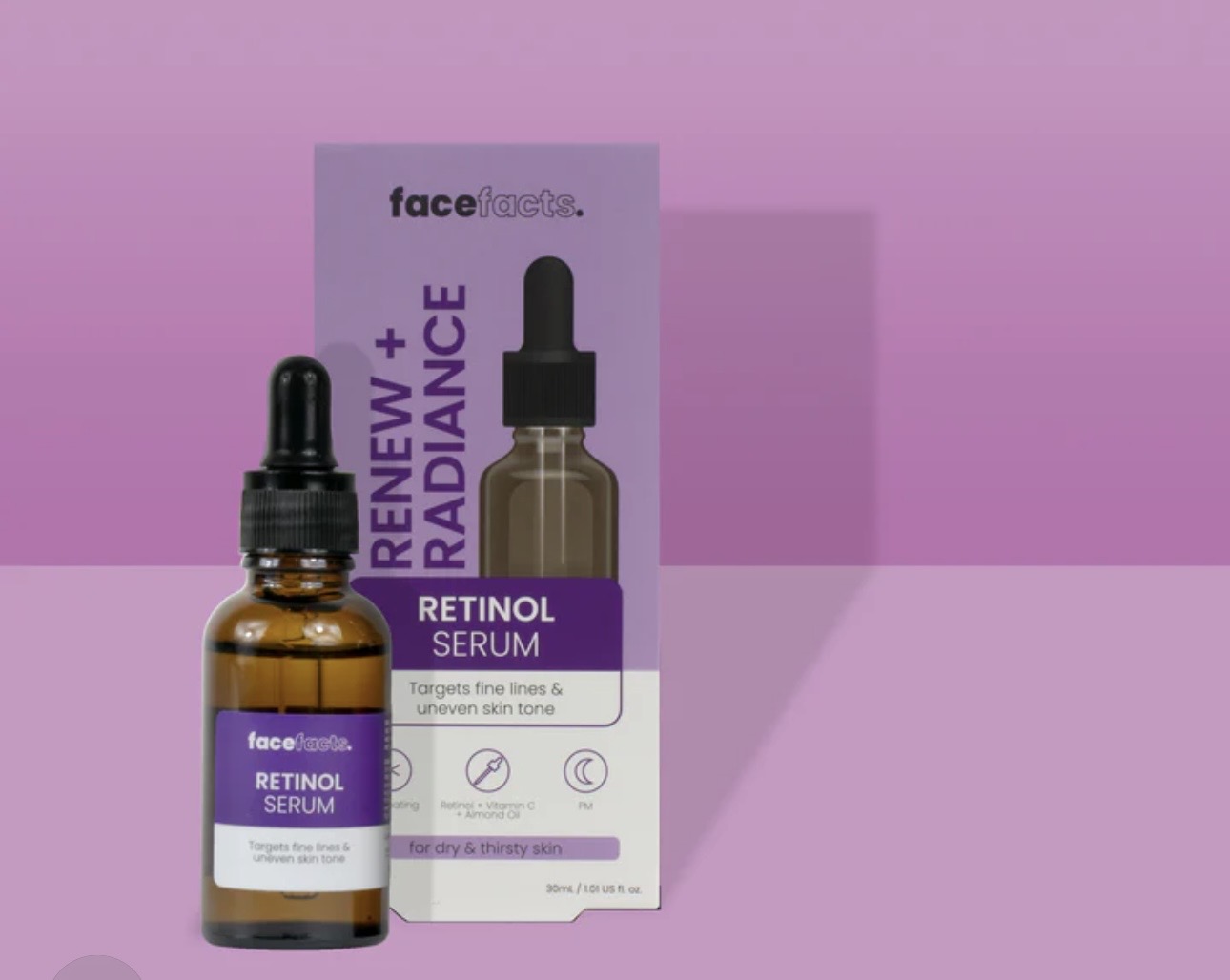 Face fact retinol serum