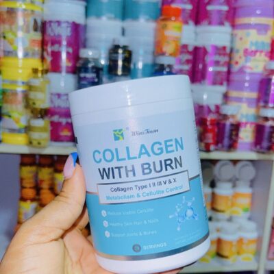 Collagen with burn