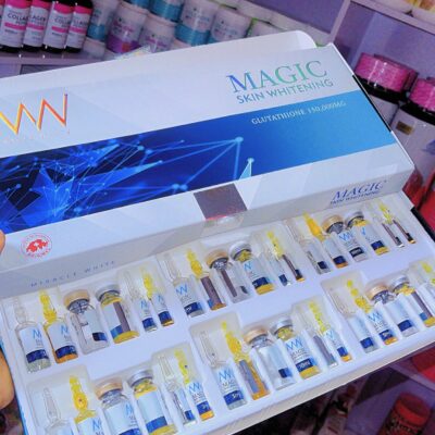 Miracle white magic skin whitening injections