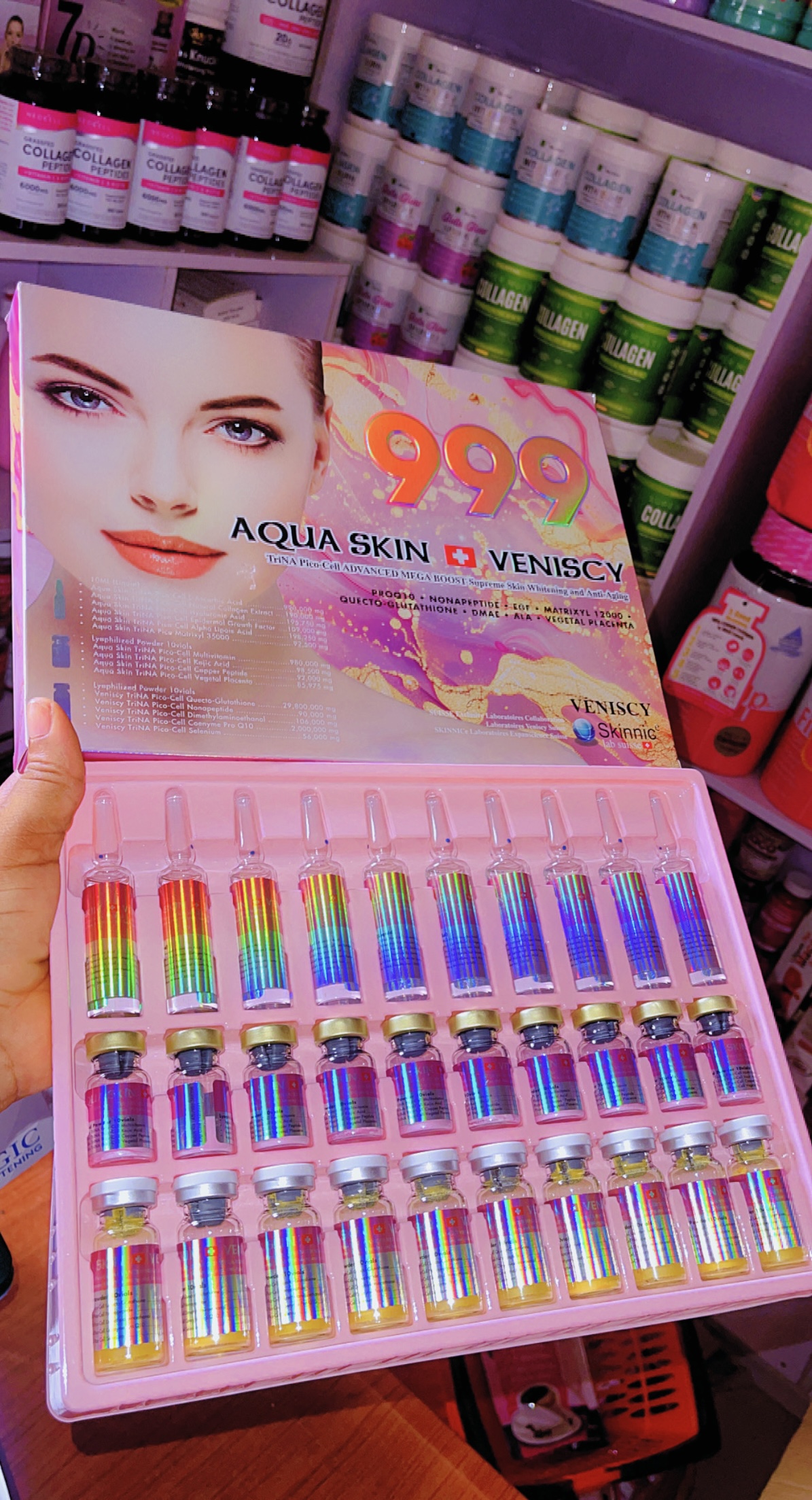 Aqua skin 999 injection