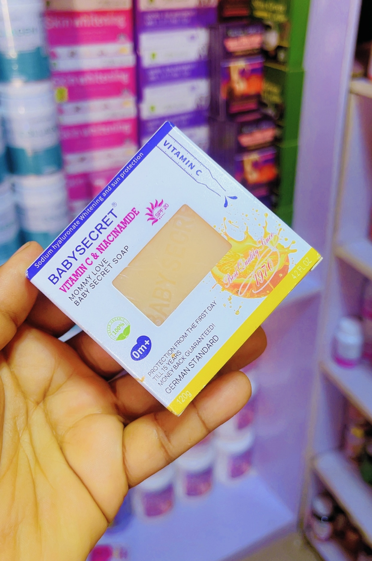 Baby secret Vitaminc tablet soap