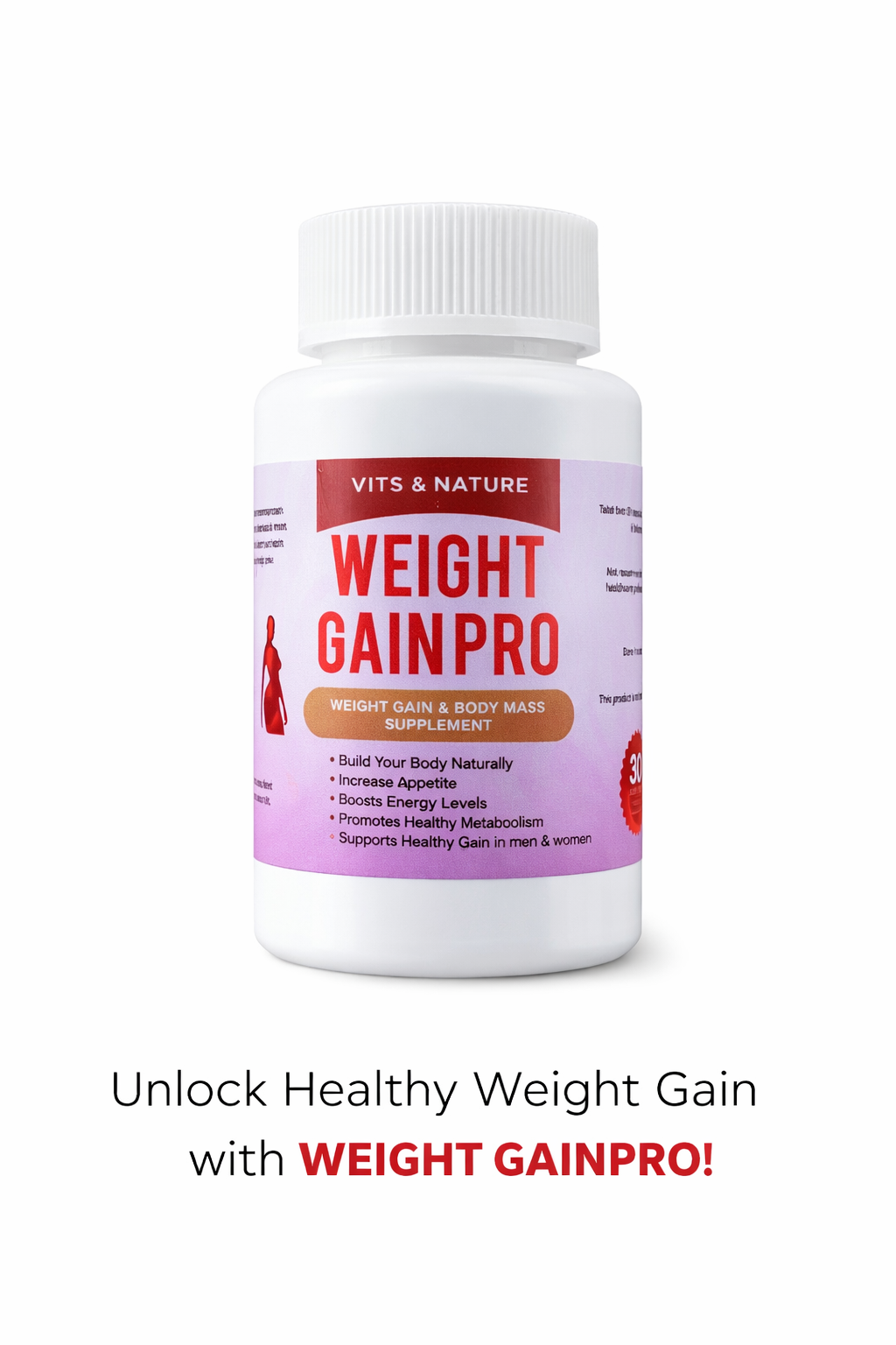 Vits and nature weightgain pro