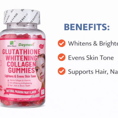 Glutathione whitening collagen gummies