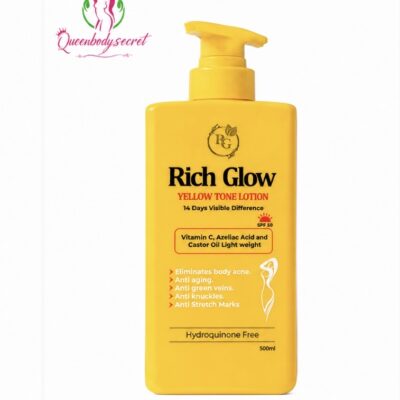 Rich glow yellow tone lotion