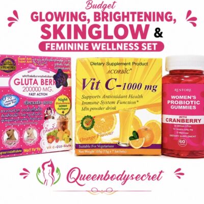 Skinglow & feminine wellness set