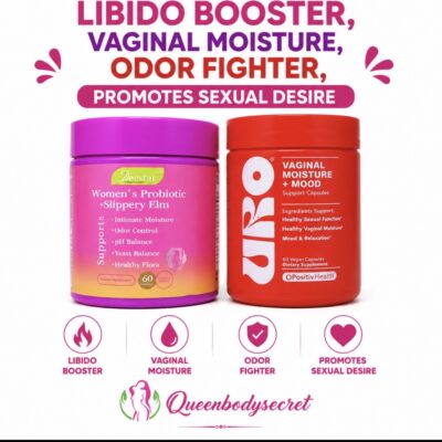 Probiotic+slippery elm & vaginal moisture + mood