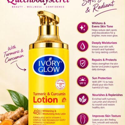 Ivory glow tumeric & curcumin lotion
