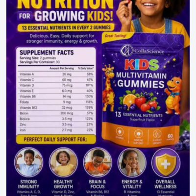 Collascience kids multivitamins gummies